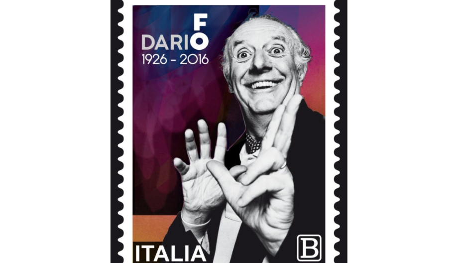 Centenario nascita di Fo, cittadino onorario di Oleggio. Poste dedica francobollo